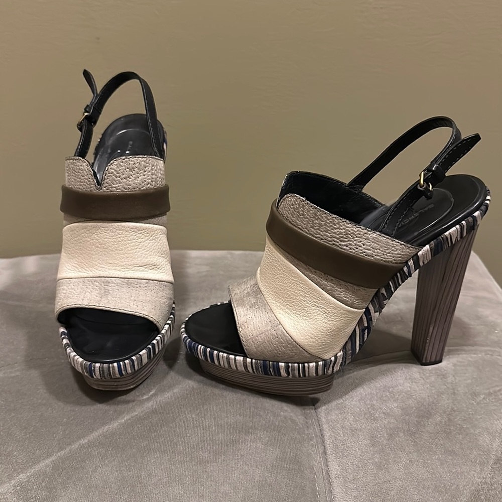 Balenciaga 38.5 platforms
